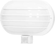 Lampada Esterna Giorno Notte Sensore - Lampada Esterna Senso di Presenza - Lampada Esterna con Timer - Lampada Esterna con Sensore di Movimento - Lampada Esterna da Parete con Sensore - Bianca