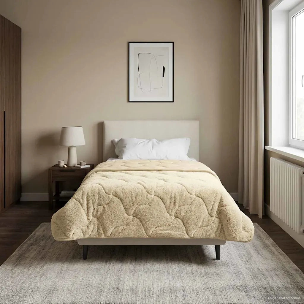 Piumone Completo Annuale Trapuntato Crema 155 x 200 cm 42026291