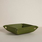 Piatto di servizio decorativo - multifunzionale - 1 pezzo - verde