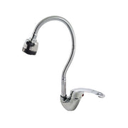 RUBINETTO MISCELATORE CANNA FLESSIBILE DOCCETTA LAVANDINO LAVABO CASA CUCINA