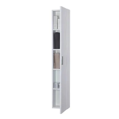 Pensile bagno sospeso 150 cm bianco con anta reversibile Desya