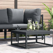 Divano da Giardino-Mobili da Esterno Antracite 70 x 70,5 x 32 cm Acciaio