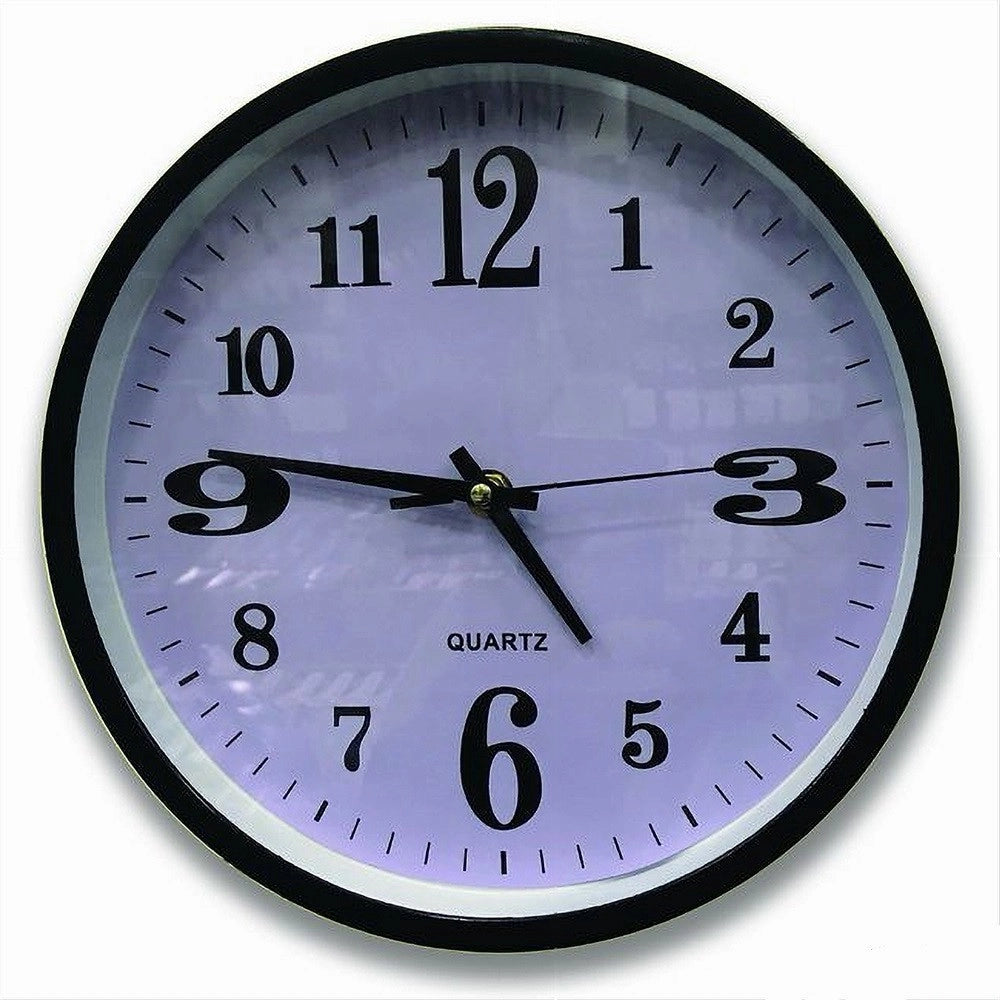 Trade Shop - Orologio Da Parete Tondo Movimento Al Quarzo Accessorio Decorazione Arredo Casa -