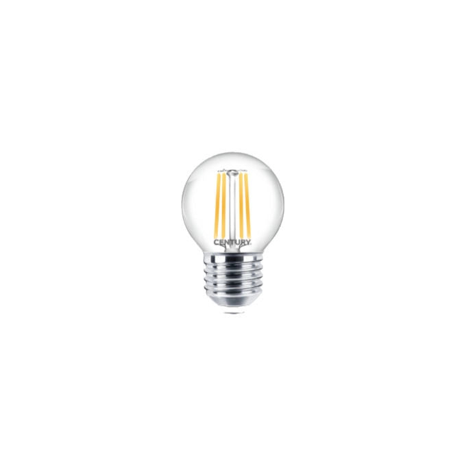 Century Lampadina Led Filamento Sfera E27 4W 470lm 4000k