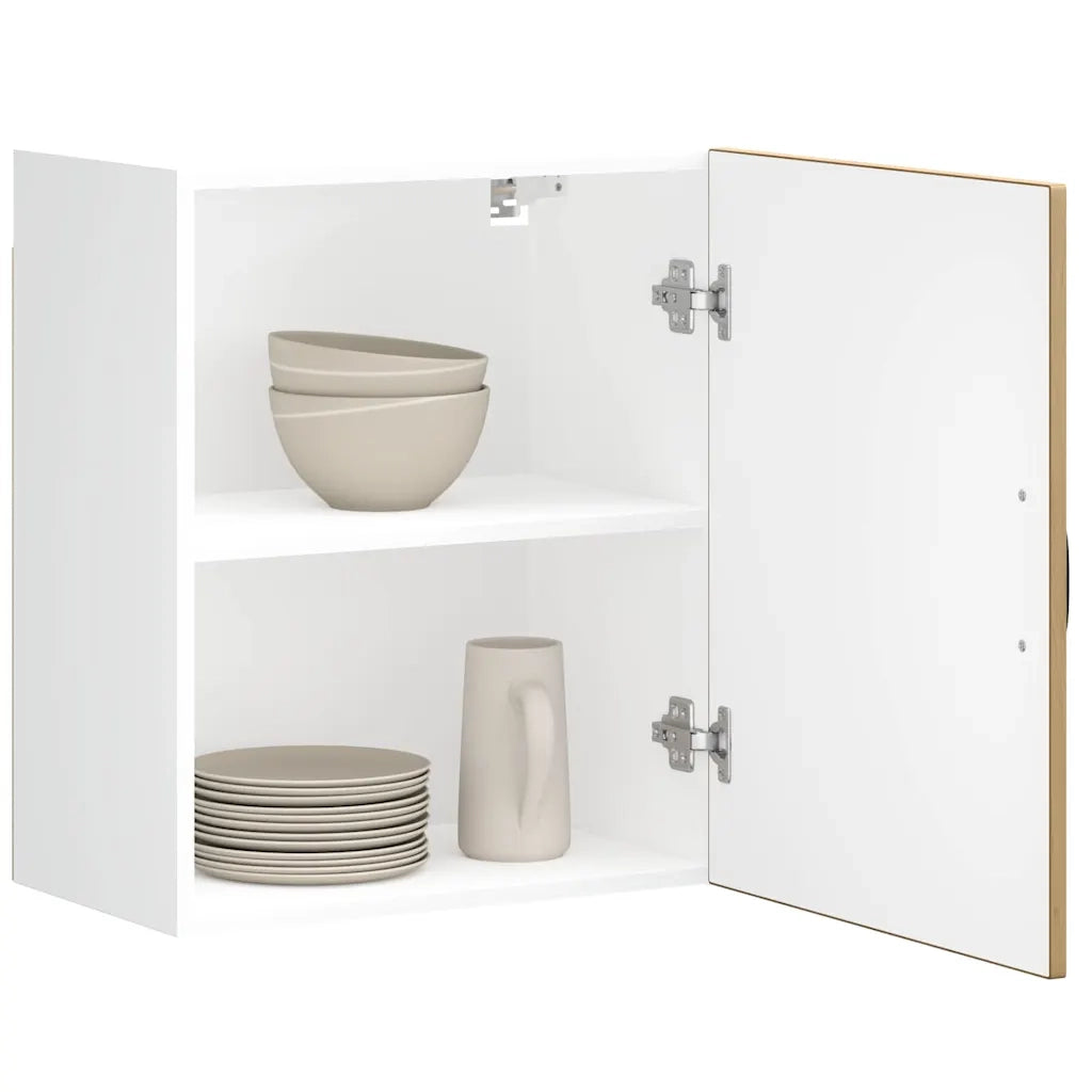 Pensili da cucina 2 pz Kalmar in Legno Multistrato Rovere Artigianale 853576