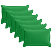 Federa 6 pcs HOUTEN Verde 40 x 60 cm Poliestere 917595