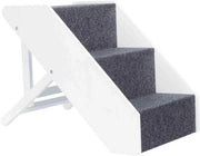 Scaletti per Animali 3 Livelli 40 × 67 cm Bianco