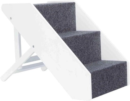Scaletti per Animali 3 Livelli 40 × 67 cm Bianco