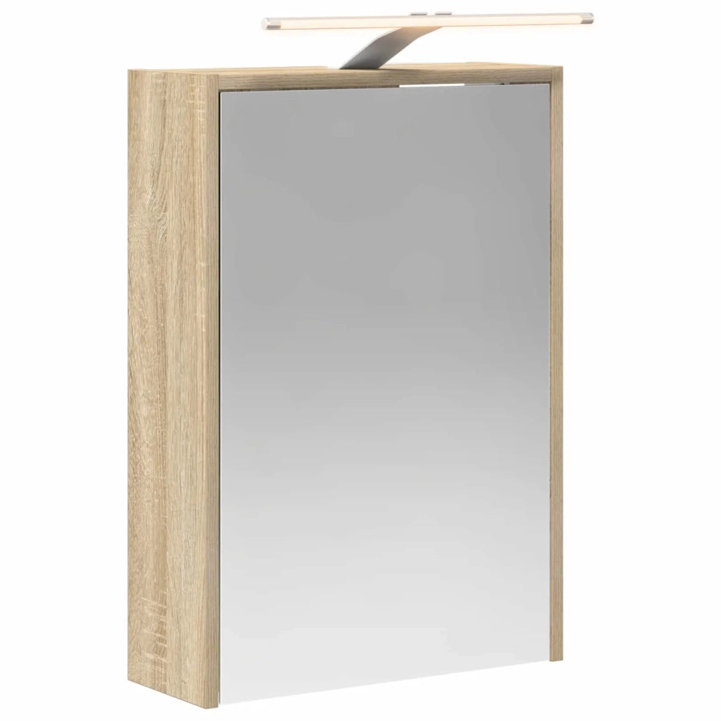 Mobiletto per specchio da bagno Rovere Sonoma 43 x 16 x 62.5 cm 889145