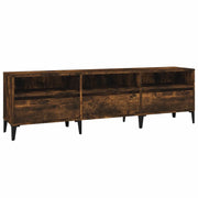Mobile TV | Armadietto TV | Mobile Porta TV Rovere Fumo 150x30x44,5 cm in Legno Multistrato
