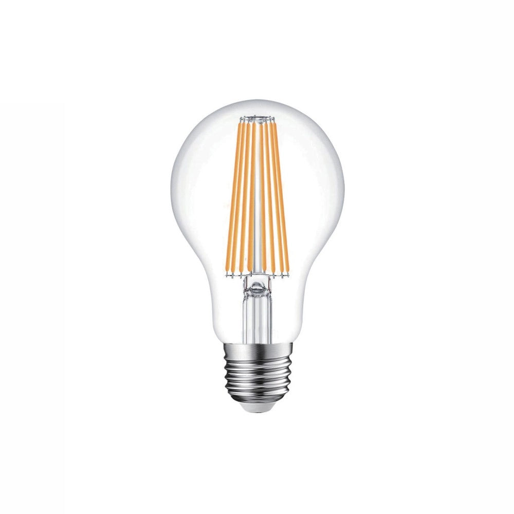Alca power a60 15w 220v 2500lm 6000k e27 lampada classica a filamento a led