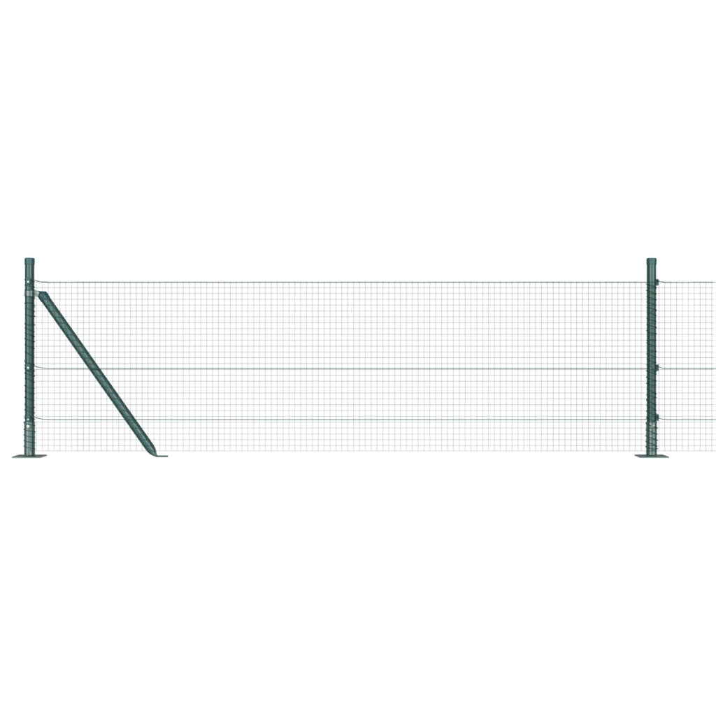 Set di Posti per Recinti Set di 2 Verde