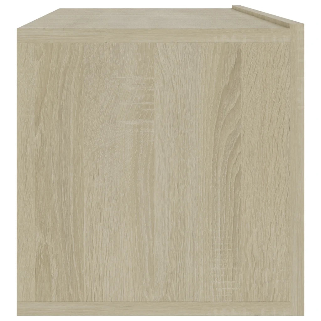 Mobile Porta TV Rovere Sonoma 100x30x30 cm in Truciolato