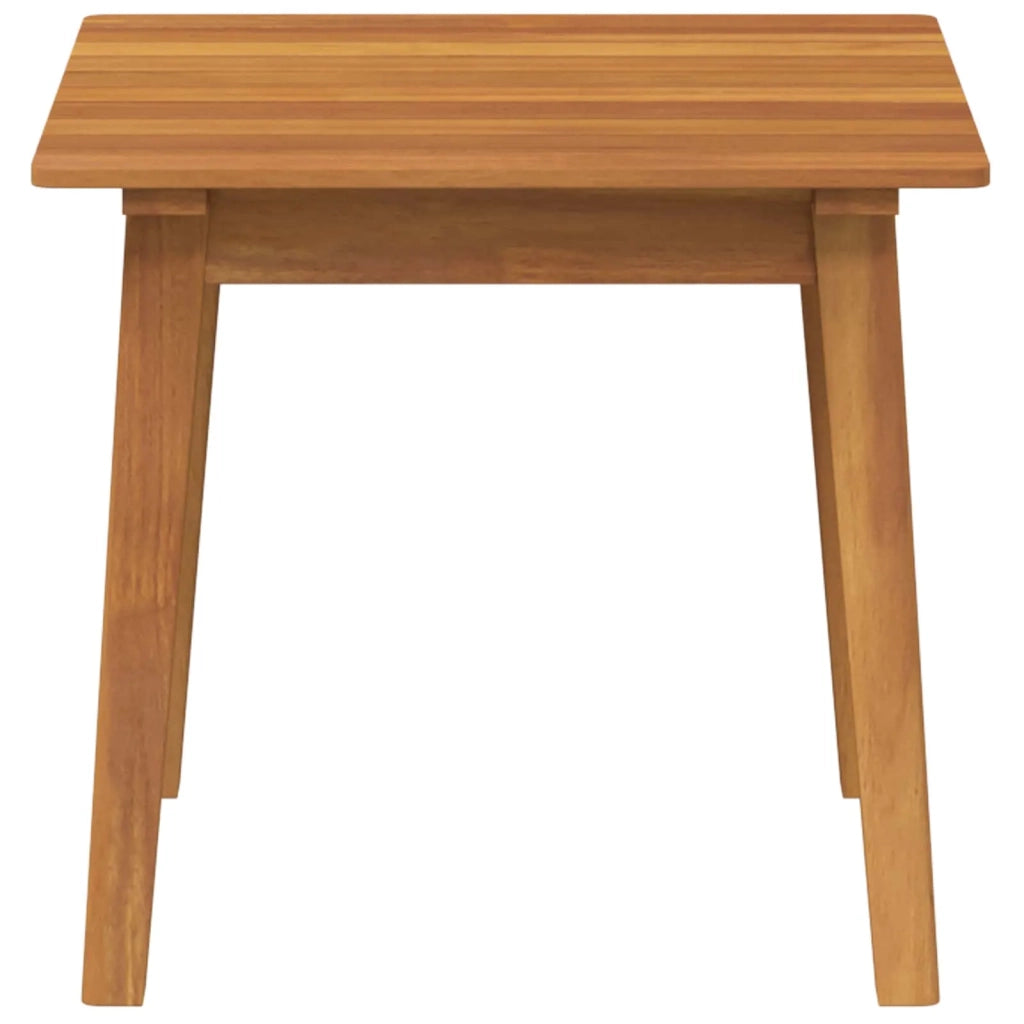 Tavolo laterale Marrone Legno di Acacia Massello 367817