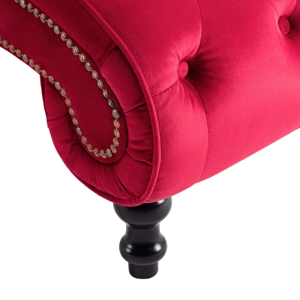 Sdraio Rossa in Velluto CFW7336654