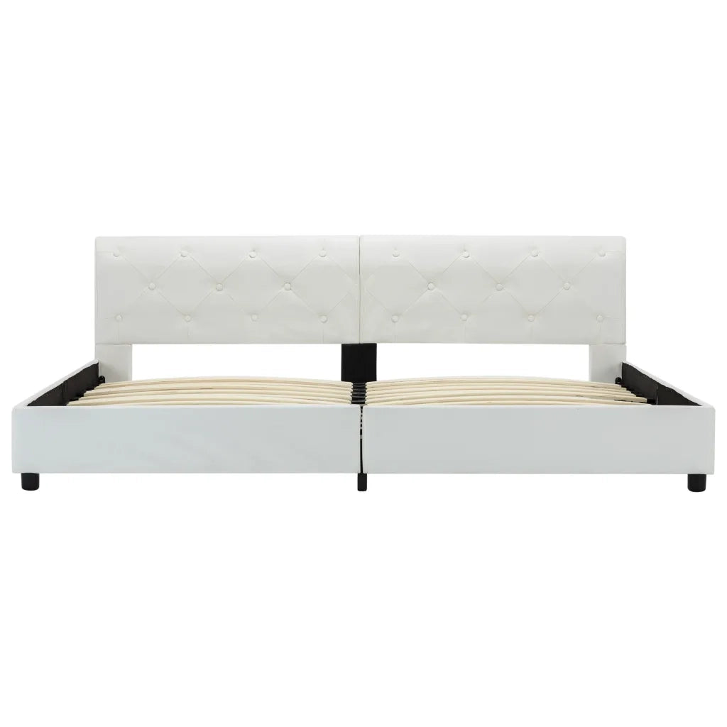 Giroletto Bianco in Similpelle 180x200 cm cod mxl 58144
