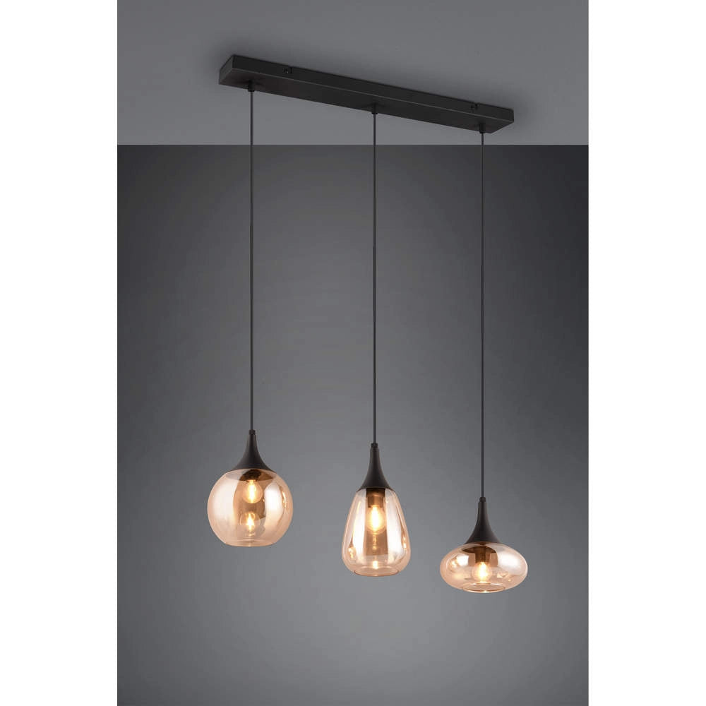 Lumina Sospensione a 3 Diffusori GD Trio