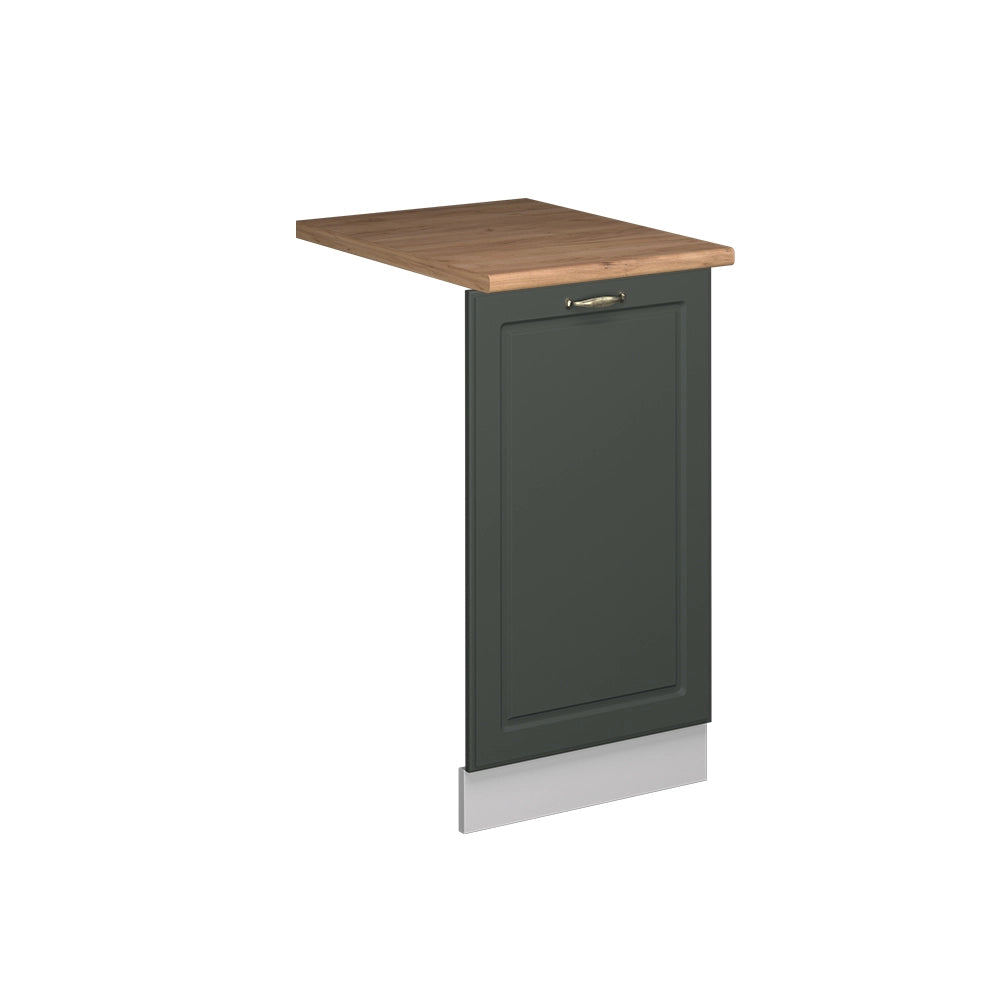 Vicco Pannello frontale della lavastoviglie Verde-oro Country House 45 cm , PL Rovere
