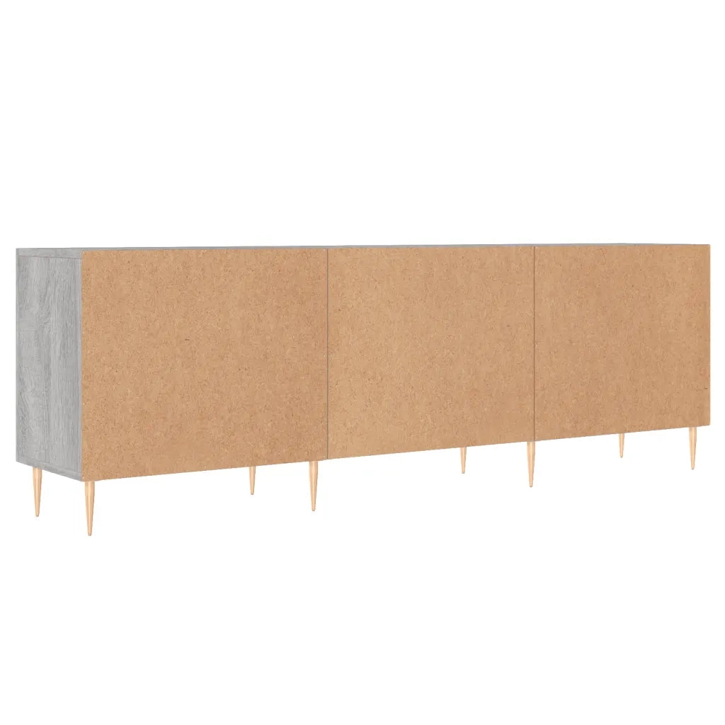 Mobile Porta TV-Mobile per TV-Credenza TV Grigio Sonoma 150x30x50 cm in Legno Multistrato 651883