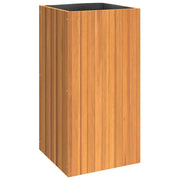 Fioriera | Cassetta per fiori | Vaso da Giardino 45x45x90 cm in Legno Massello di Acacia