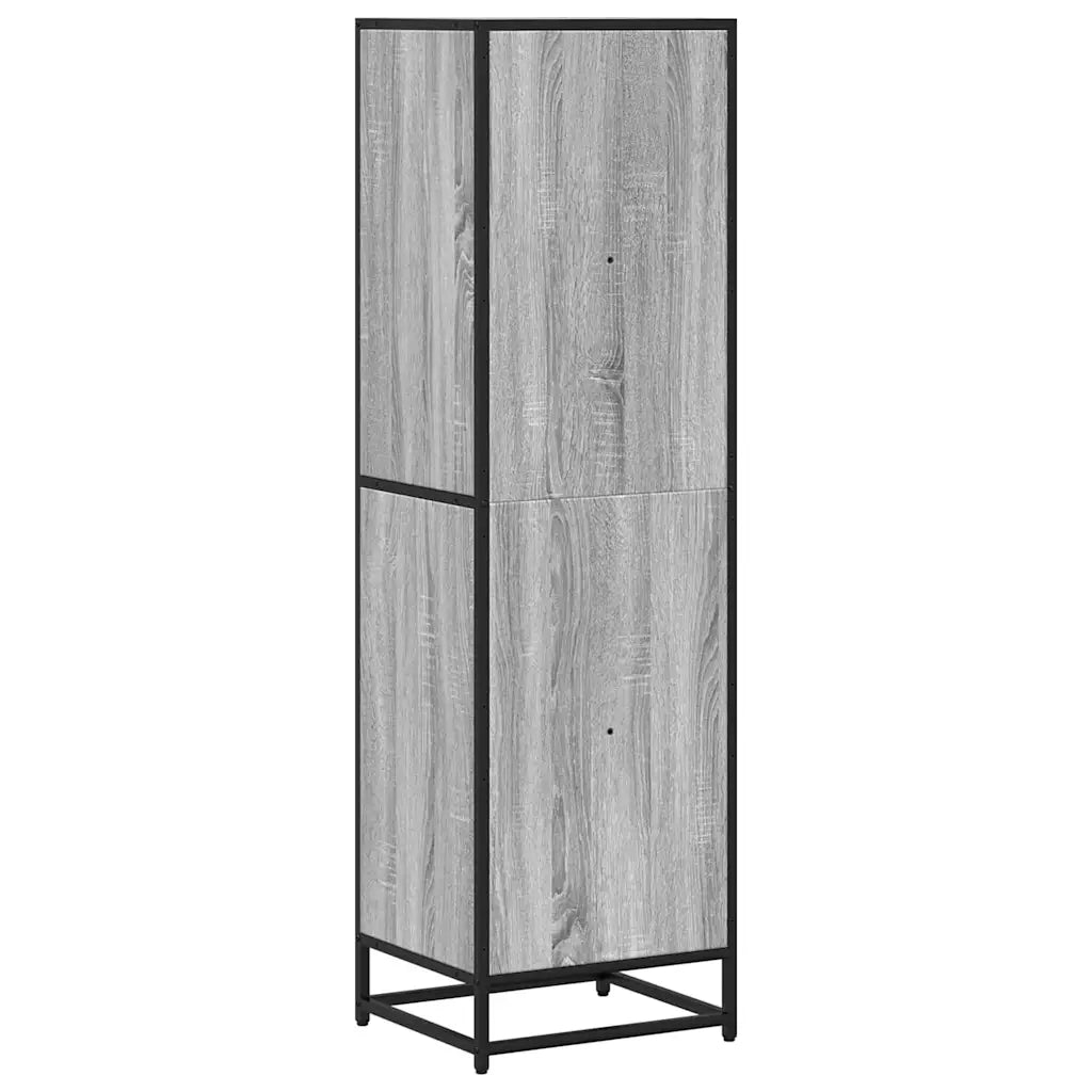 vidaXL Libreria Grigio Sonoma 40x35x139 cm in Legno Multistrato