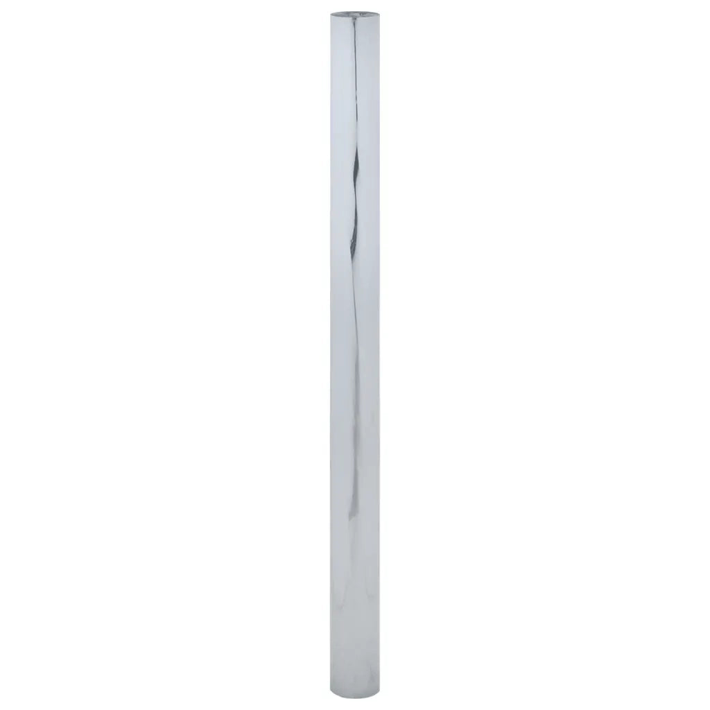 Pellicola Solare Statica Riflettente Argento 45x1000 cm PVC 155860