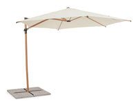 Ombrellone da Giardino Ø330x244 cm in Acciaio Rica Naturale