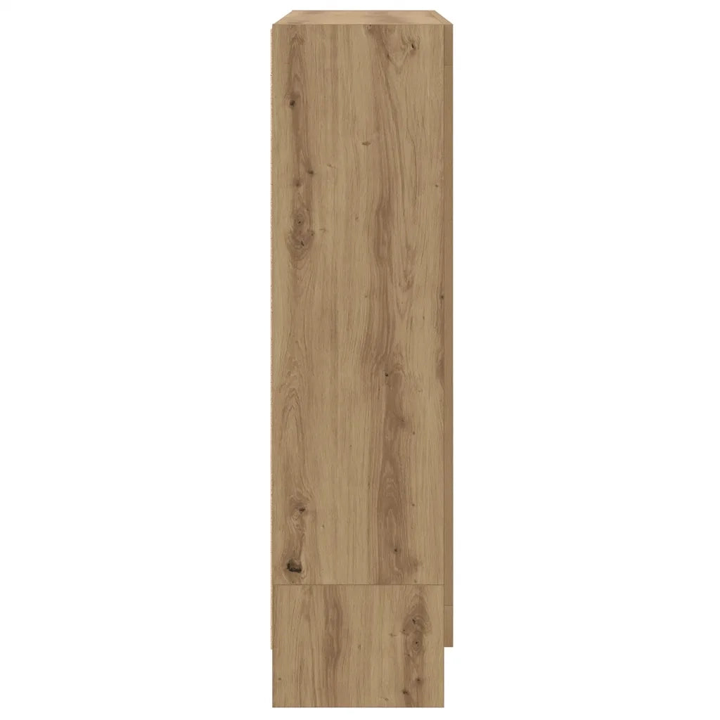 Libreria Rovere Artigianale 82,5x30,5x115 cm in Truciolato