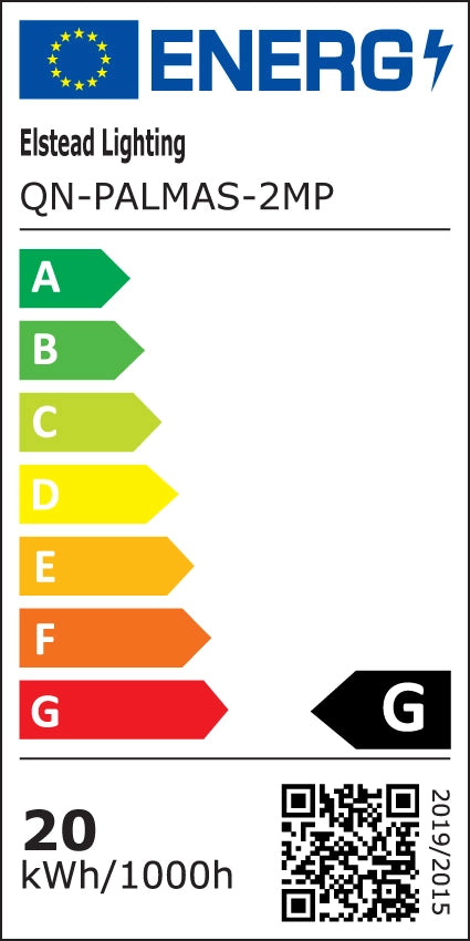 Sospensione Quintiesse Palmas LED 20W sfere bianche cromo