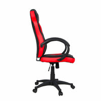 Sedia da Gaming Ergonomica 59x110/120x65 cm in Similpelle Nero/Rosso