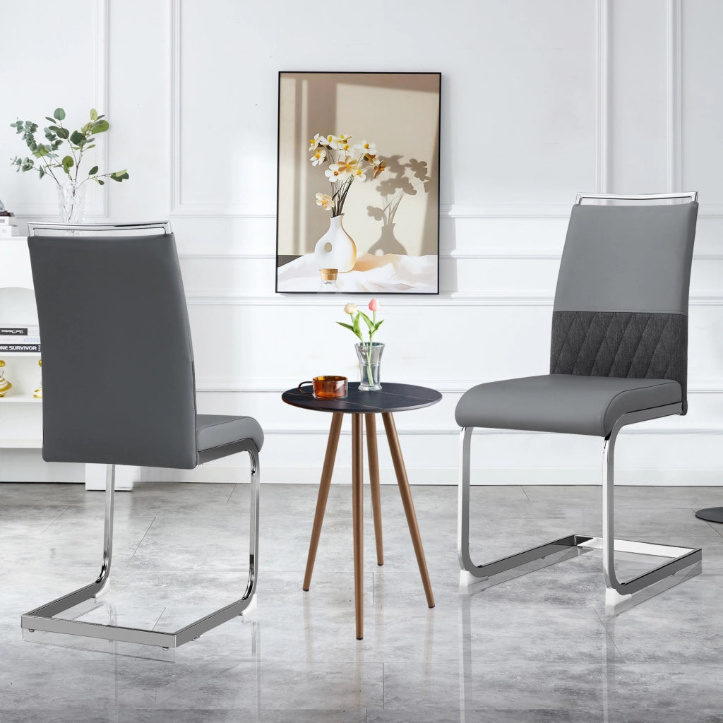 SEDIA ergonomica 42x48x95 cm grigio metallo