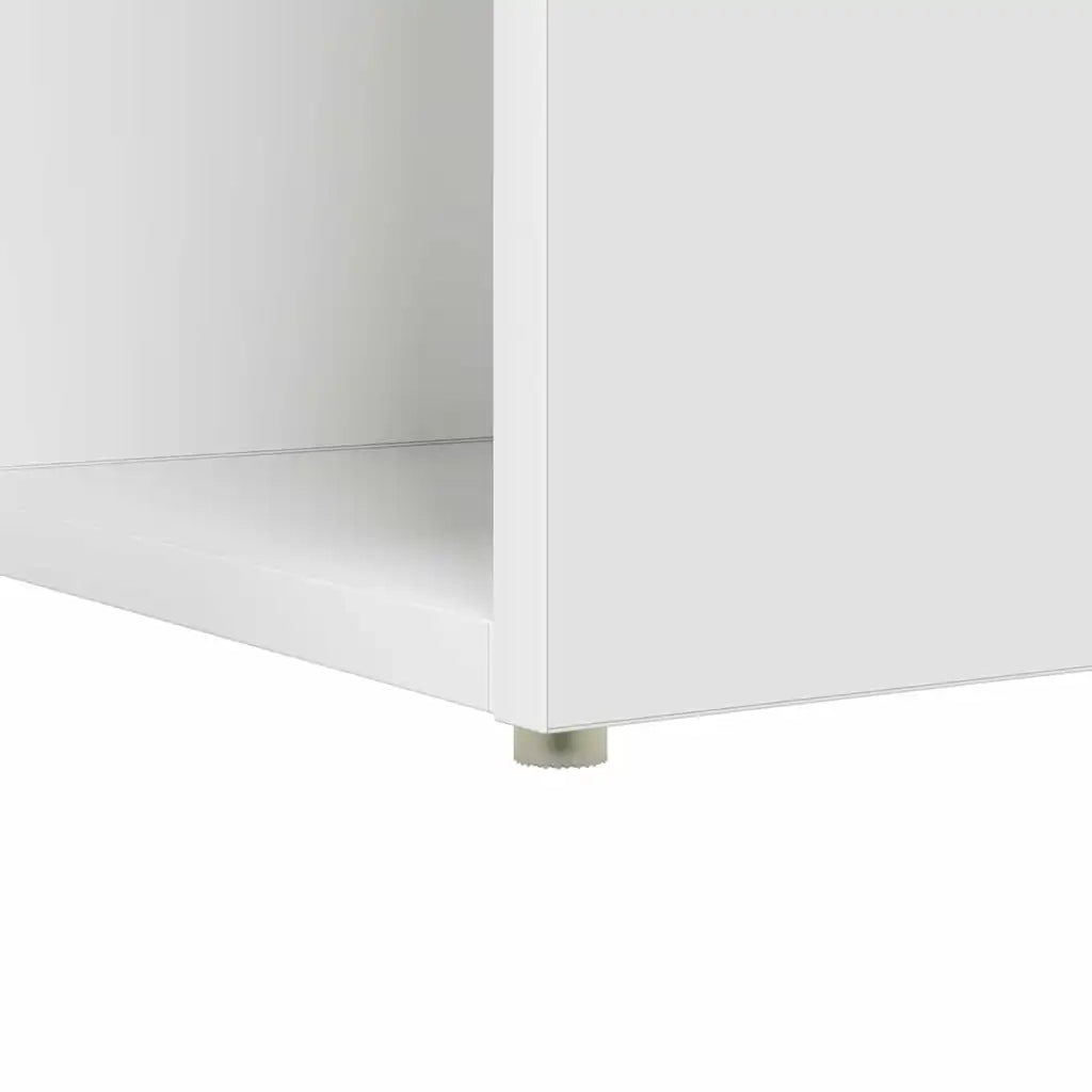 Scrivania | Tavolo da Ufficio Bianco 108 x 55 x 103.5 cm Legno multistrato