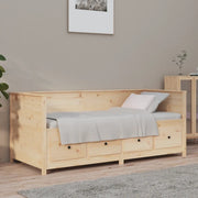 Dormeuse senza Materasso 90x190 cm in Legno Massello di Pino