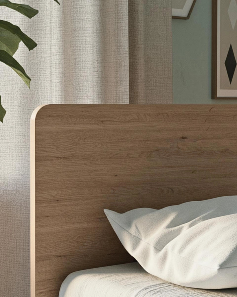 Letto easy con fascioni e pediera - Letto singolo 87 x 197 - Struttura Virginia - Rete e materasso esclusi_