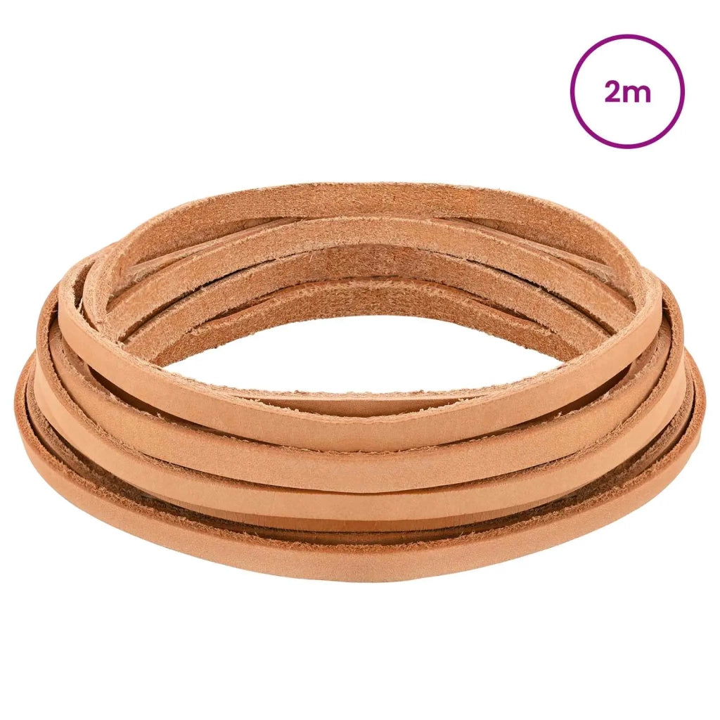 Cinturino in pelle Marrone Chiaro 200 x 0,8 cm Pelle 42034247