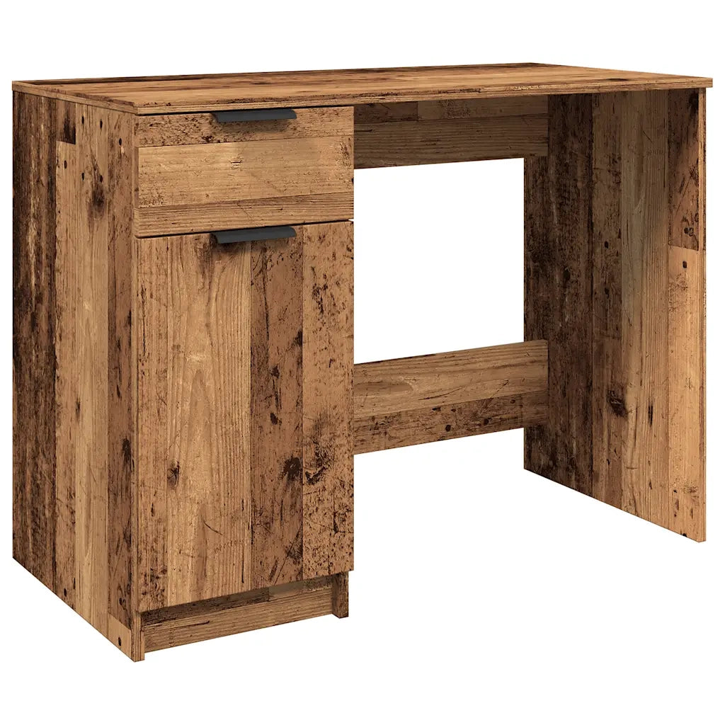 Scrivania Legno Antico 100x50x75 cm in Truciolato