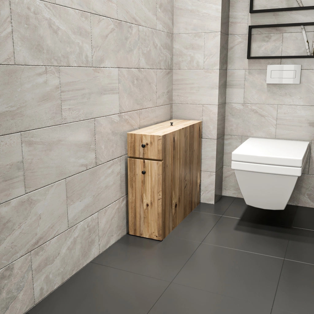 Mobiletto in legno "Calencia" - 20 x 60 x 55 cm - Marrone