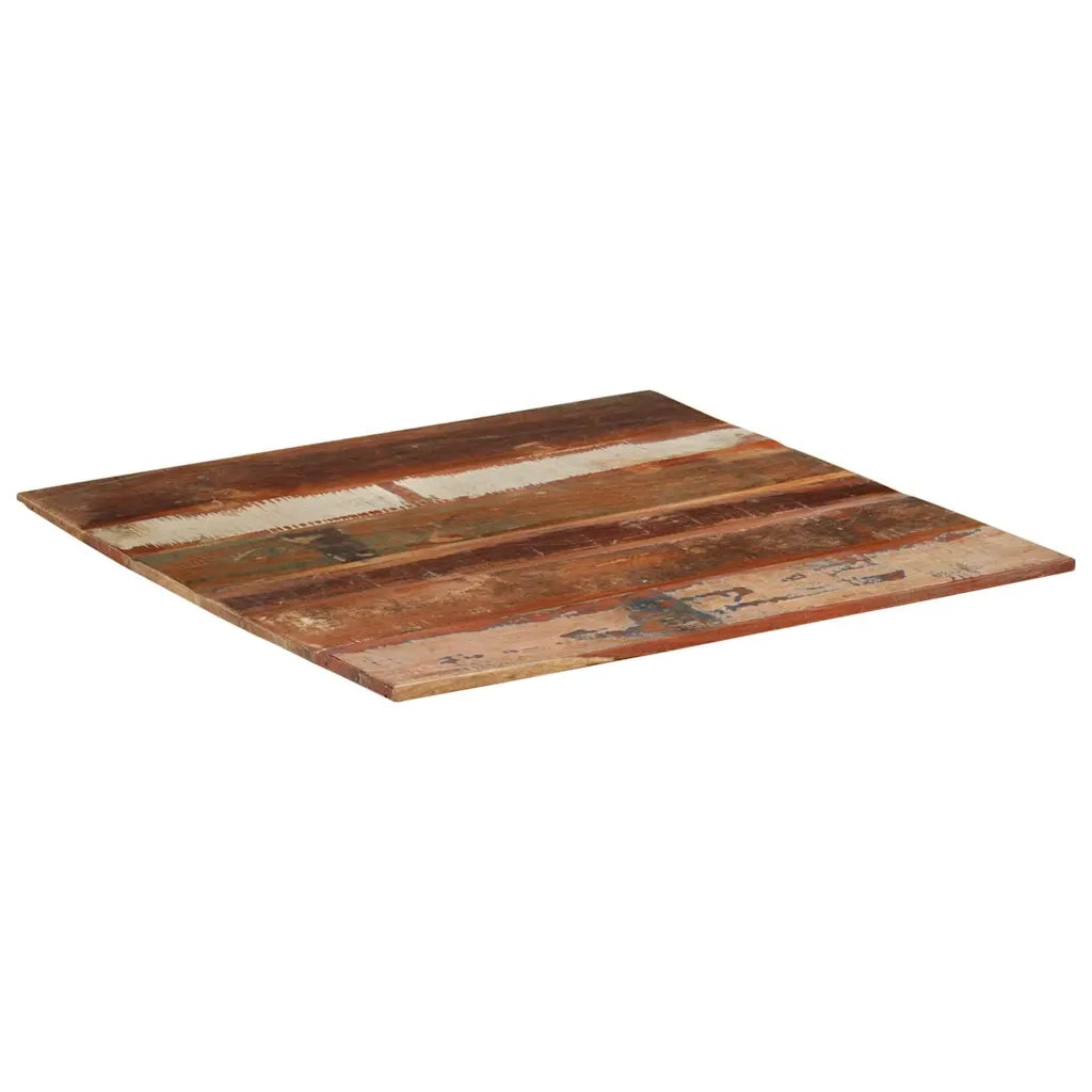 Piano Tavolo Quadrato 80x80 cm 15-16 mm in Legno di Recupero cod mxl 54845