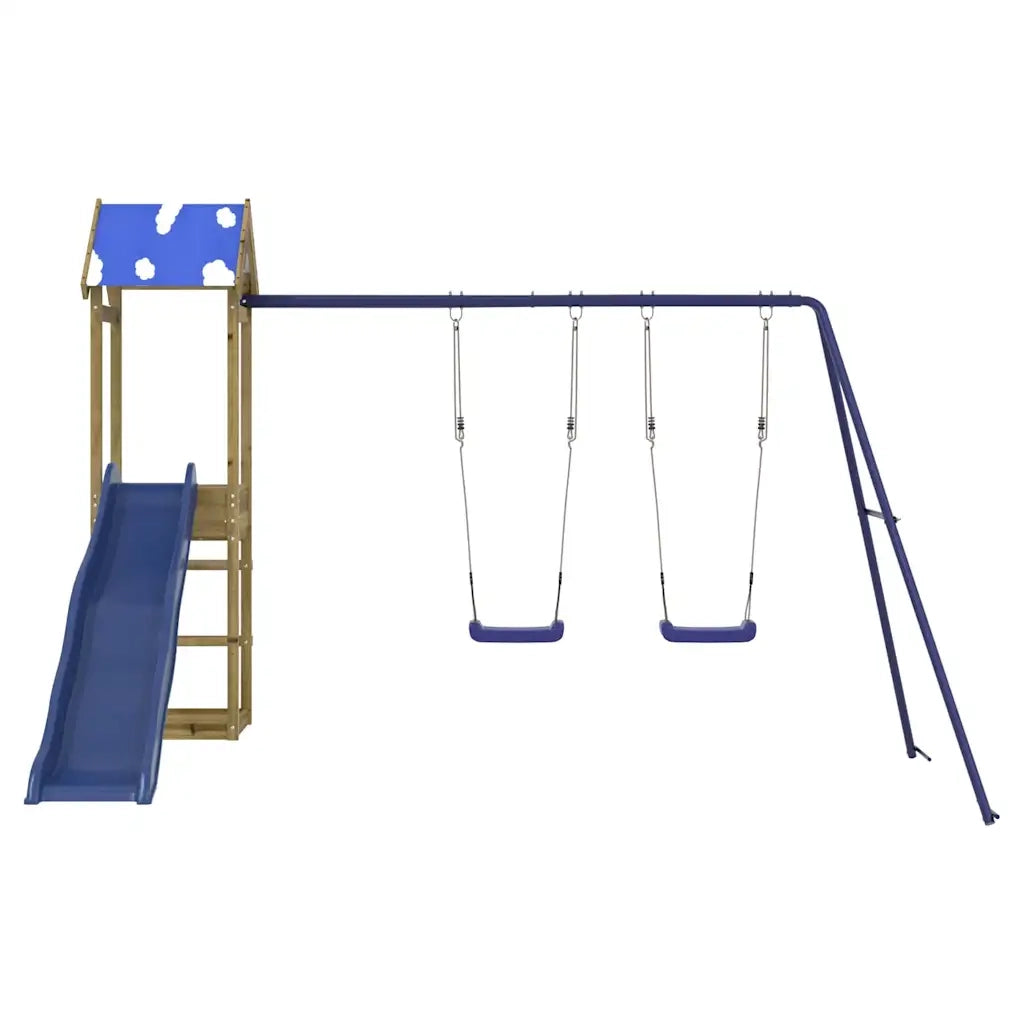 Set da Gioco da Esterno in Legno di Pino Impregnato 3279018