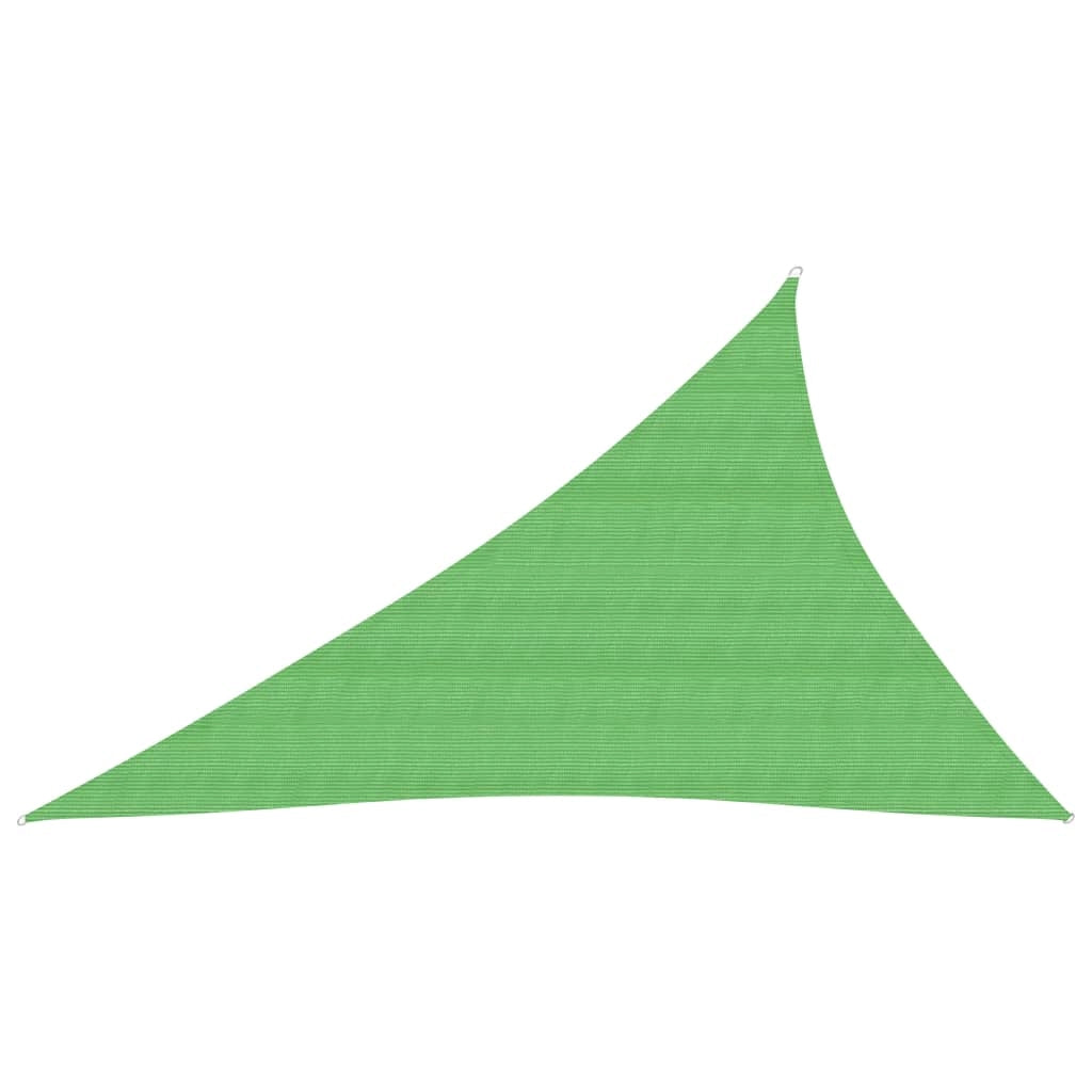 Vela in tessuto per ombrellone 160 g/m² HDPE 4 x 5 x 6,8 m verde chiaro 02_0009393