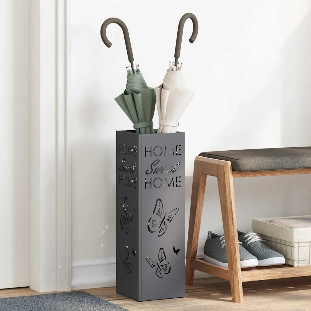 Supporto per Ombrellone Antracite 15,5 x 15,5 x 49 cm Metallo CFW2848657