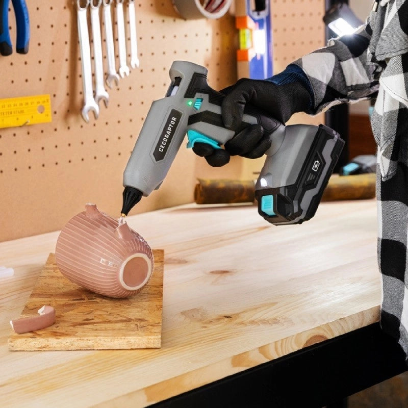 CECOTEC 70015 - Pistola colla a caldo CecoRaptor Perfect Fix 2020 Advance