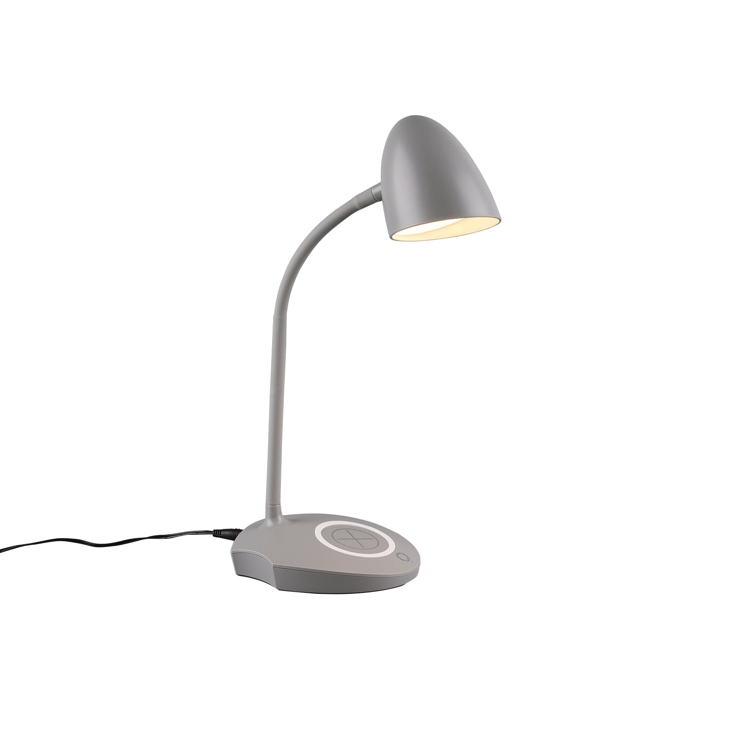 Lampada tavolo da Interno a LED in Plastica Grigio
