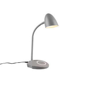 Lampada tavolo da Interno a LED in Plastica Grigio