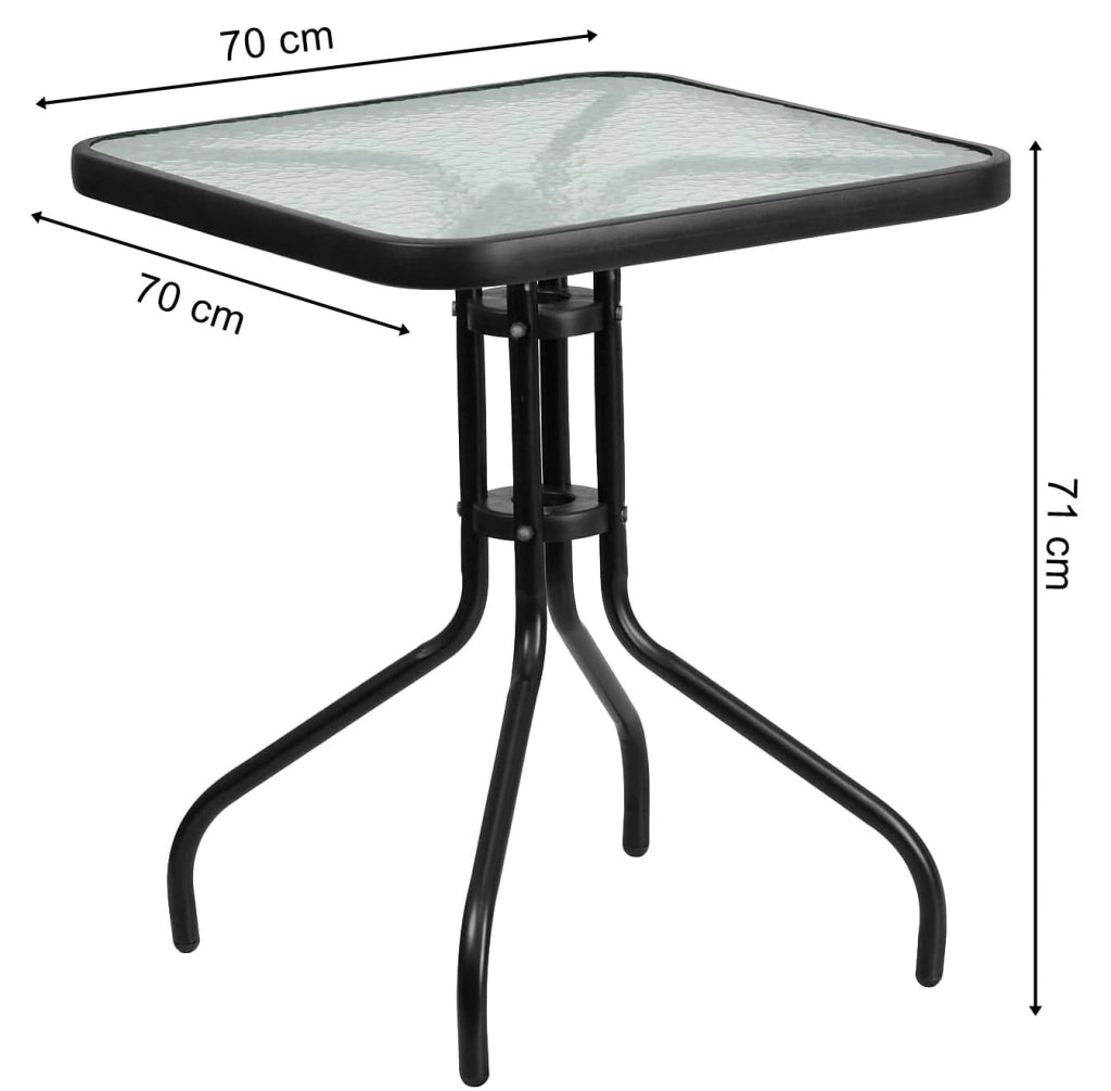 Tavolo quadrato Valora ISLAND 70 cm | Tavolo da pranzo salvaspazio