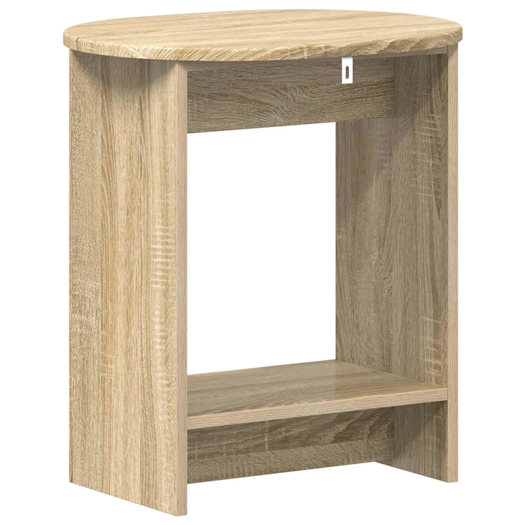 Tavolo laterale Rovere Sonoma 50 x 39,5 x 55 cm