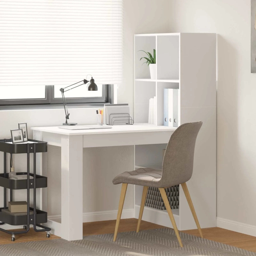 Scrivania Bianco Legno ingegnerizzato 122 x 67 x 145 cm 3337257