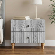 Armadio da Notte con cassetto Grigio Sonoma 62 x 34,5 x 48 cm 894091