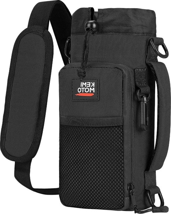 Supporto per bottiglie in neoprene con cinturino regolabile per escursioni, bicicletta e viaggi