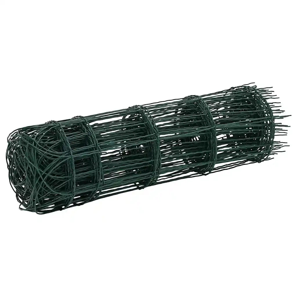 Recinzione per Giardino in Ferro Verniciato a Polvere 25x0,65 m
